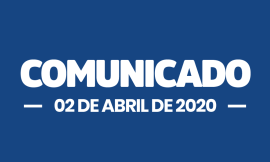 Comunicado 02/04/2020